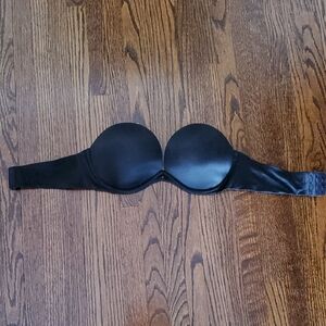 Victoria's Secret Midnight Black Strapless Bra
